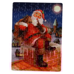 Puzzle 80 piese Mos Craciun