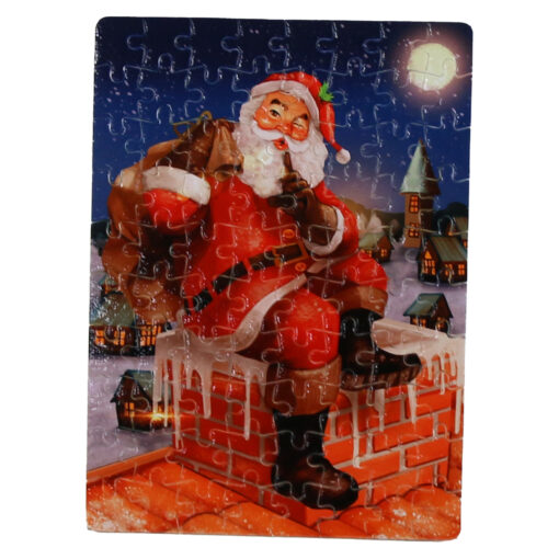 Puzzle 80 piese Mos Craciun