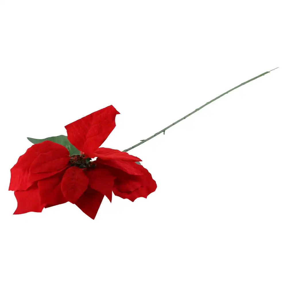 Floare Craciunita rosie 77 CM Floare Craciunita rosie 77 CM