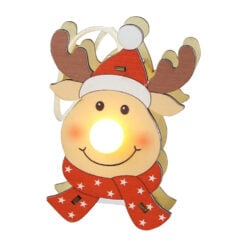Ornament de brad din lemn Ren 10 CM