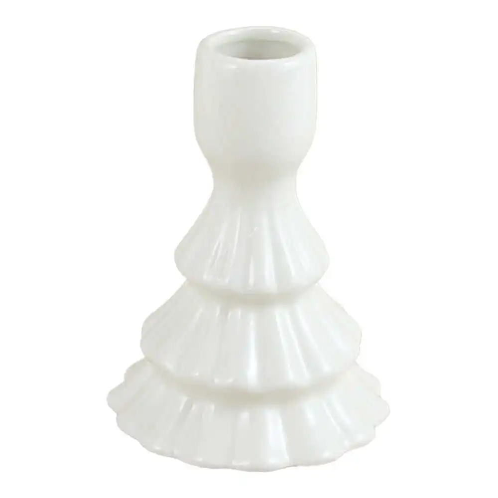 Sfesnic din ceramica alba 10 CM
