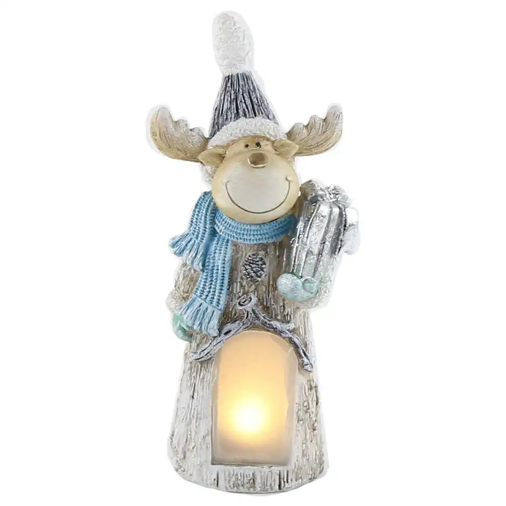 Figurina Ren cu led 22 CM Figurina Ren cu led 22 CM