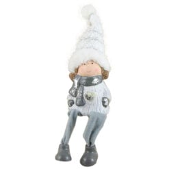 Figurina copil cu caciula si picioare mobile 23 CM