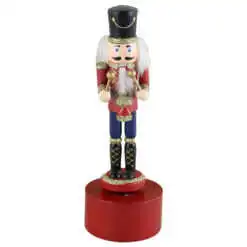 Figurina muzicala din lemn Spargator de nuci 22 CM