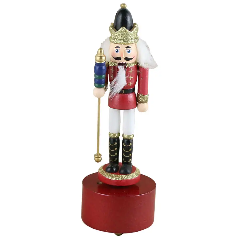 Figurina muzicala din lemn Spargator de nuci 22 CM Figurina muzicala din lemn Spargator de nuci 22 CM