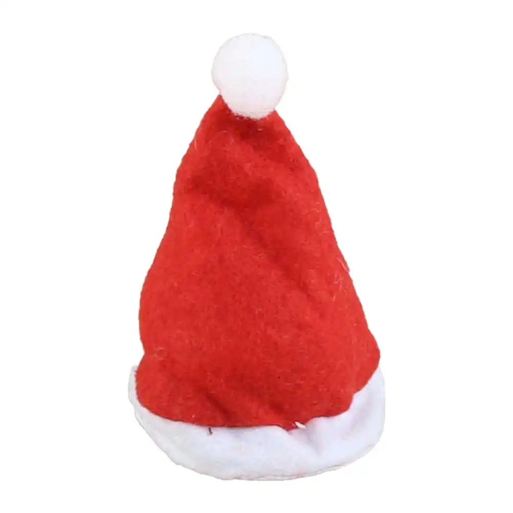 Ornament brad cu clama Caciula de Mos 13 CM Ornament brad cu clama Caciula de Mos 13 CM