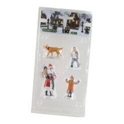Set 4 figurine din rasina Xmas 6/7 CM