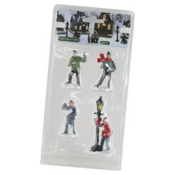 Set 4 figurine din rasina Xmas 6/7 CM