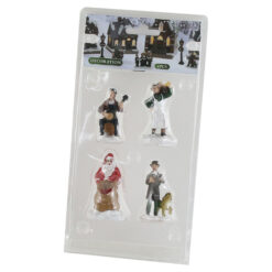 Set 4 figurine din rasina Xmas 6/7 CM