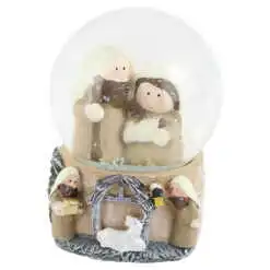 Glob de zapada Sfanta Familie 6x9 CM