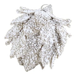 Ornament brad cu glitter Frunze 8 CM