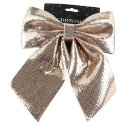 Ornament Fundita Rose gold cu paiete 23x30 CM