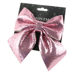 Ornament Fundita Pink cu paiete 14x17 CM