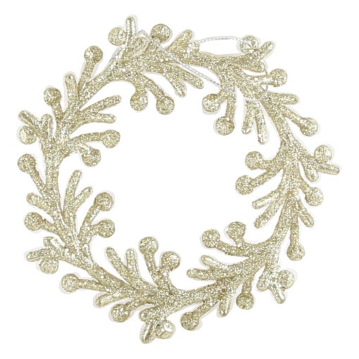 Coronita decor usa acryl cu glitter 14 CM