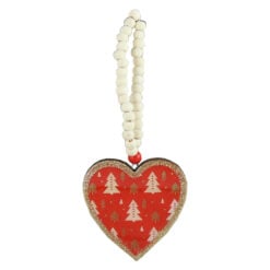 Ornament de brad din lemn 9 CM