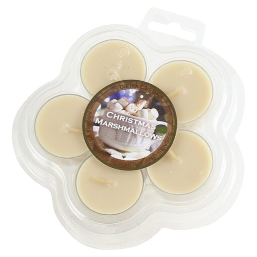 Set 5 lumanari parfumate Christmas Marshmallows 3.5 CM