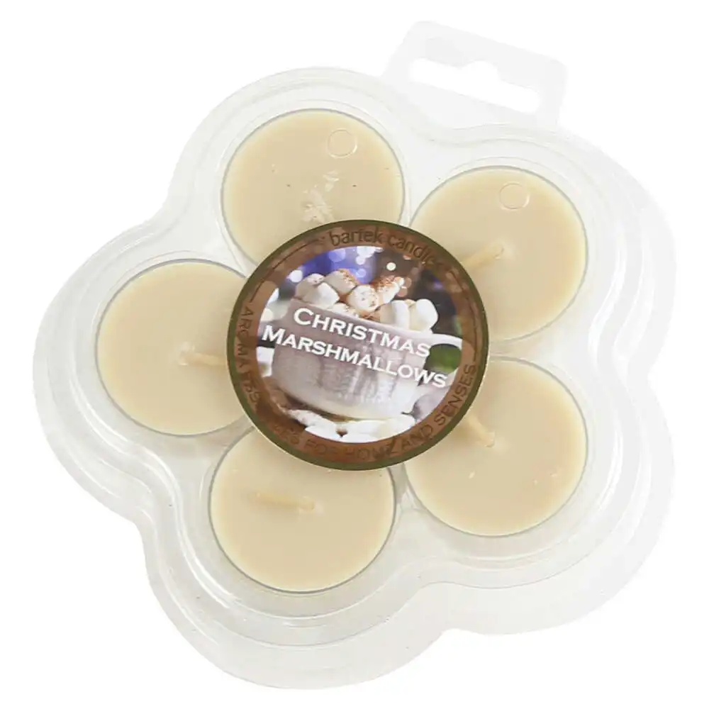 Set 5 lumanari parfumate Christmas Marshmallows 3.5 CM