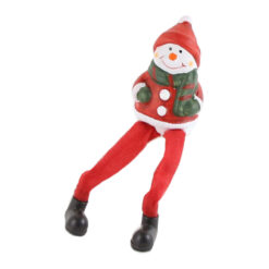 Figurina Om de zapada din ceramica cu picioare mobile 18 CM