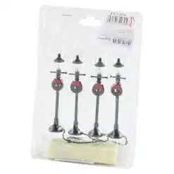 Set decoratiune cu led 4 felinare stradale 10 CM
