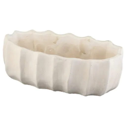 Ghiveci oval din piatra 22x10x8 CM