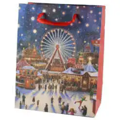 Punga cadou Craciun 18x23 CM