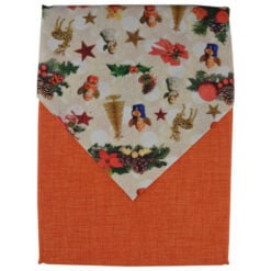 Fata de masa Craciun din bumbac 120X140/70x70 CM
