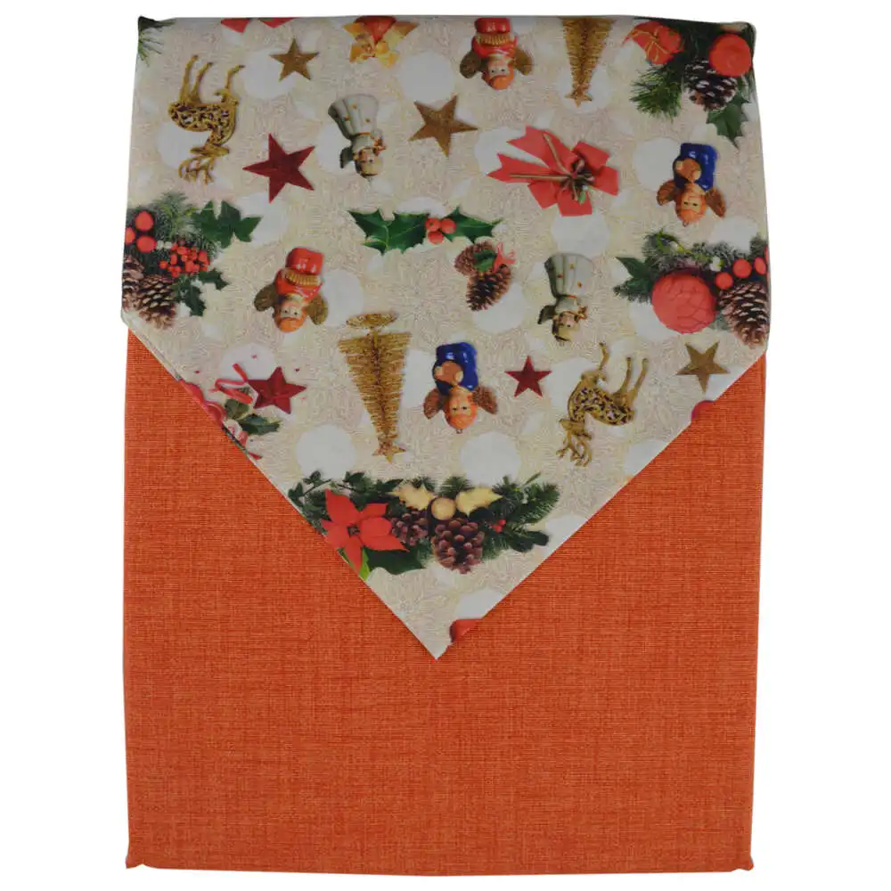 Fata de masa Craciun din bumbac 120X140/70x70 CM Fata de masa Craciun din bumbac 120X140/70x70 CM