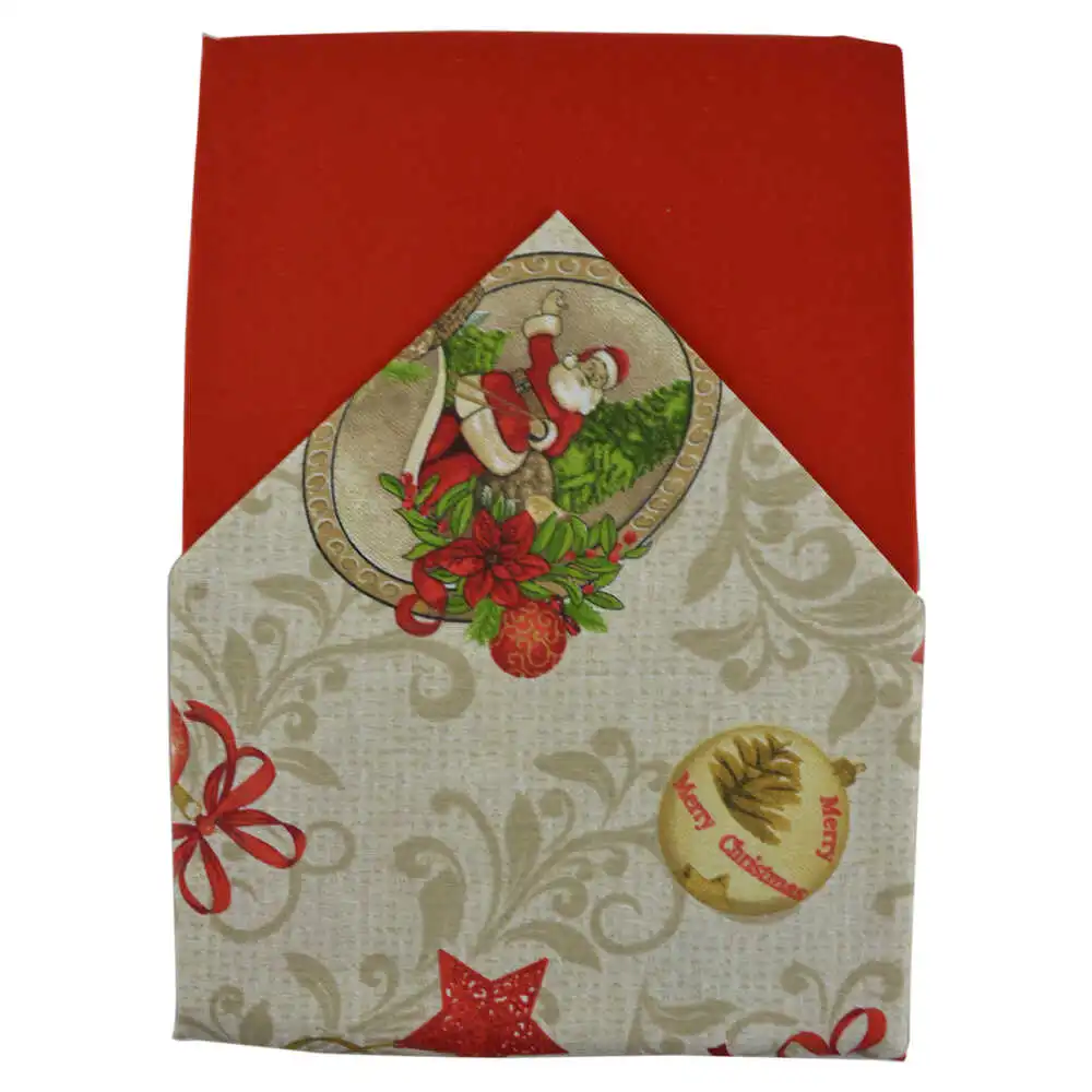 Fata de masa Craciun din bumbac 120X140/70x70 CM Fata de masa Craciun din bumbac 120X140/70x70 CM