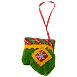 Ornament realizat din textil - Manusa - 2 modele