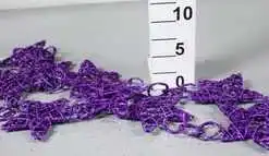 Ghirlanda mov tip stea