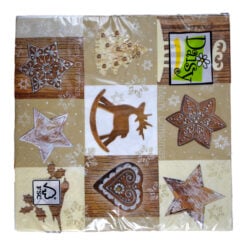 Servetel realizat din hartie - Design craciun