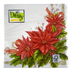 Servetel realizat din hartie - Design craciun