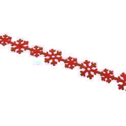 Ornament decorativ din pasla 95 CM Fulgi de nea