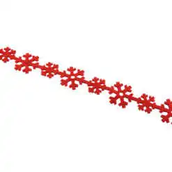 Ornament decorativ din pasla 95 CM Fulgi de nea