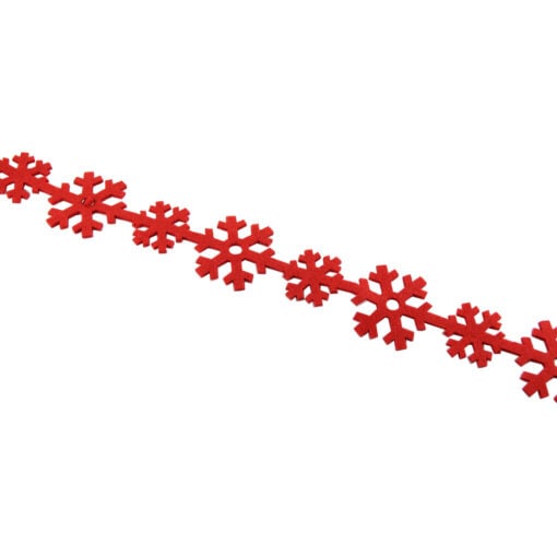 Ornament decorativ din pasla 95 CM Fulgi de nea