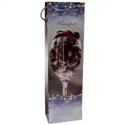 Punga cadou pentru bautura cu design pahar - struguri