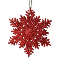 Ornament brad Fulg de nea 10 CM