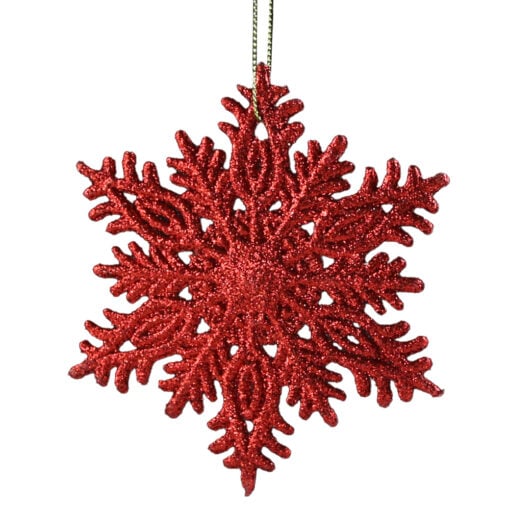 Ornament brad Fulg de nea 10 CM