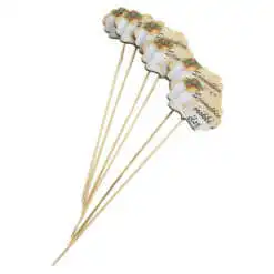 Set 6 pick tablite pentru coronite cimitir 7x25 CM