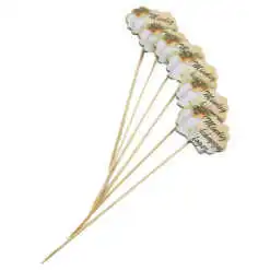 Set 6 pick tablite pentru coronite cimitir 7x25 CM