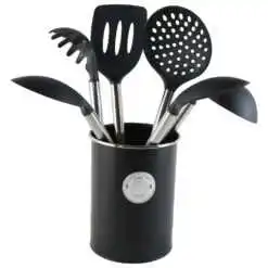 Set 6 ustensile bucatarie cu suport