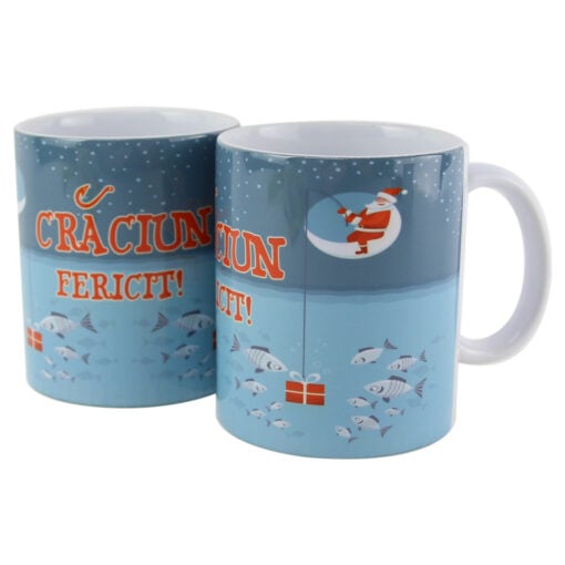 Cana ceramica "Craciun fericit!" 330 ml