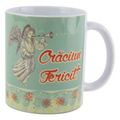 Cana ceramica "Craciun fericit!" 330 ml