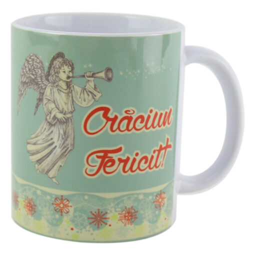 Cana ceramica "Craciun fericit!" 330 ml