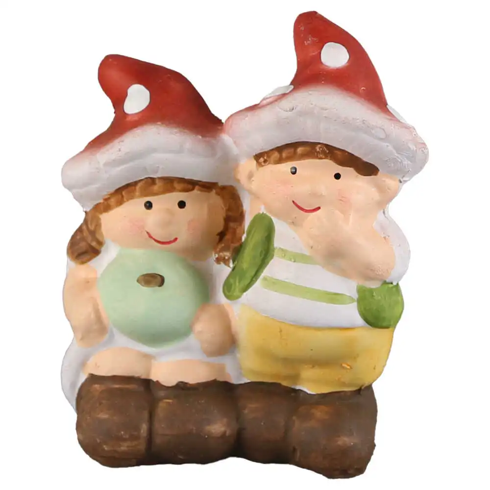 Figurina Copii din ceramica cu dovlecel 7 CM Figurina Copii din ceramica cu dovlecel 7 CM