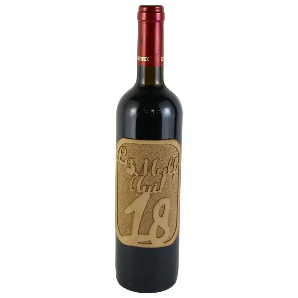 Vin rosu 750 ml "La multi ani! 18"