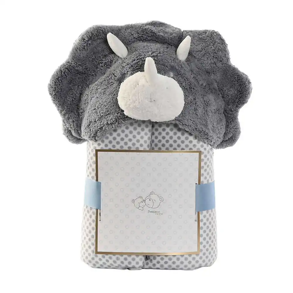 Patura fleece pentru bebelusi 100x75x20 CM