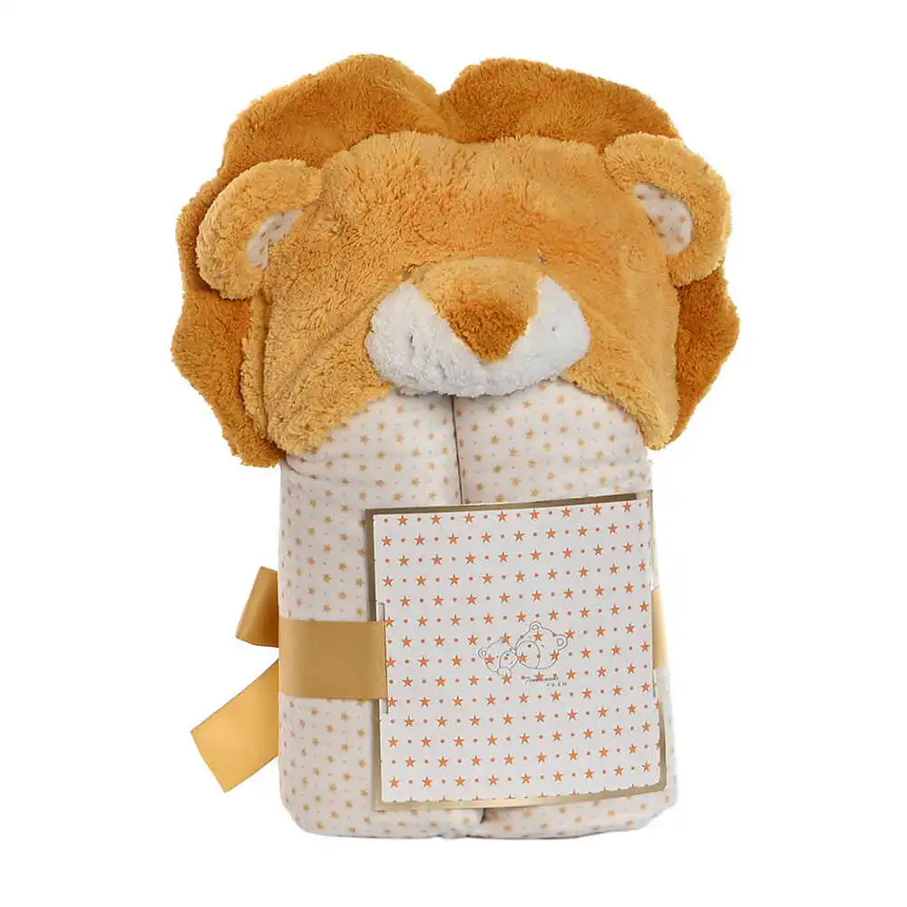 Patura fleece pentru bebelusi 100x75x20 CM