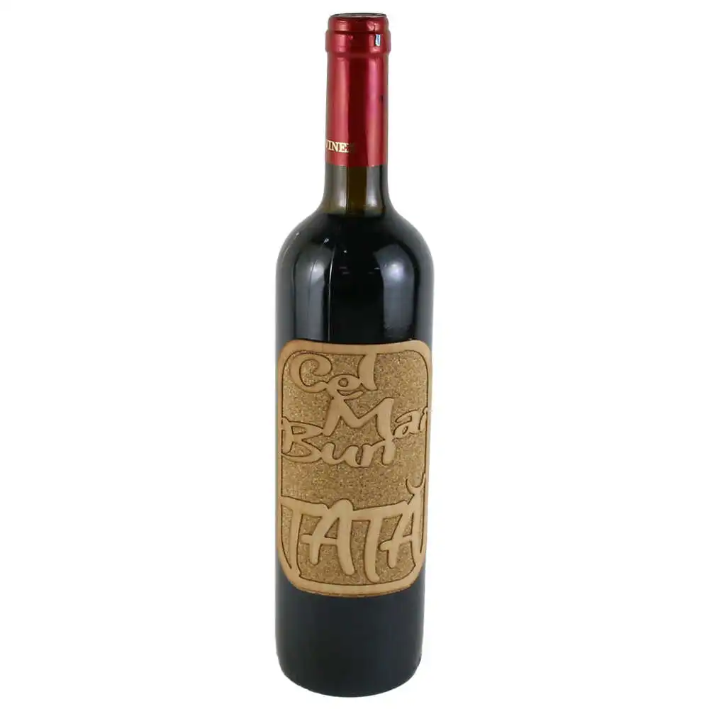 Vin rosu 750 ml "Cel mai bun Tata"
