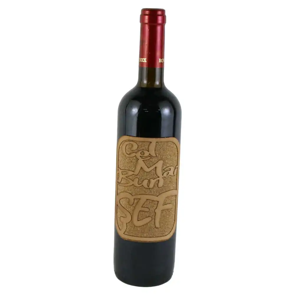 Vin rosu 750 ml "Cel mai bun Sef"
